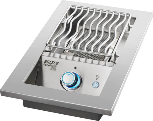 BIB10IRPSSAU - Built-In 700 Series Single Infrared Burner with Stainless Steel Cover - Stainless Steel