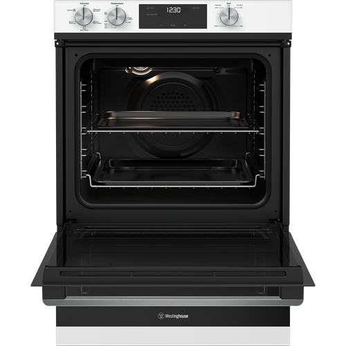 WVE6565WD – 60cm Multi-Function Oven with Separate Grill –  White