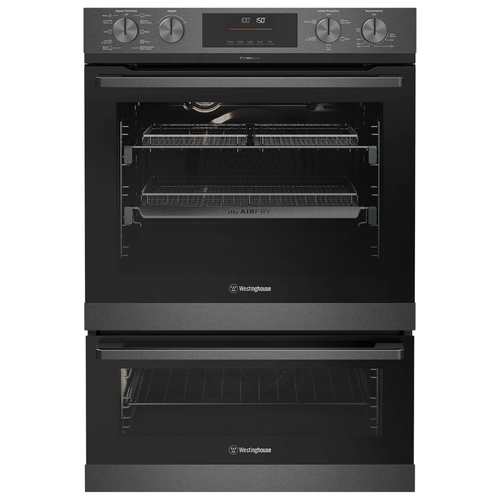 WVEP6727DD - 60cm Multi-Function Pyrolytic Double Oven and SteamBake - Dark Stainless Steel