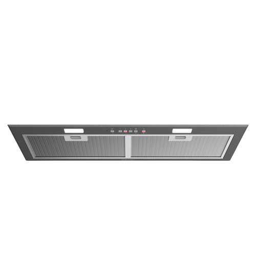 WRI825BC – 86cm integrated rangehood with Hob2Hood – Dark Stainless Steel