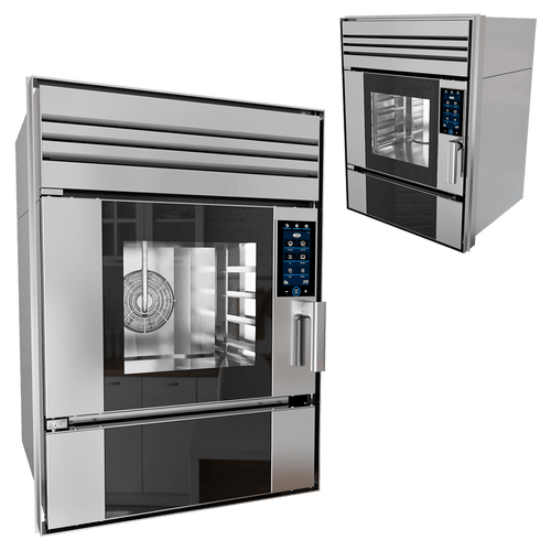 XEVH0511EPRM – Model 1S Combi Oven GN 1/1 – Stainless Steel