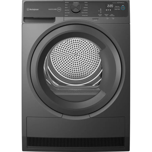 WDH804N8SA - 8kg Easycare 700 Series Heat Pump Dryer - Metallic Grey