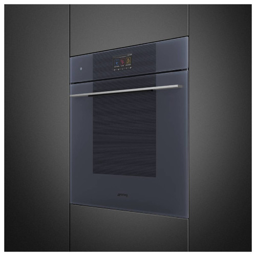 SOPA6104S2PG - Linea 60cm Pyro Steam Oven - Neptune Grey