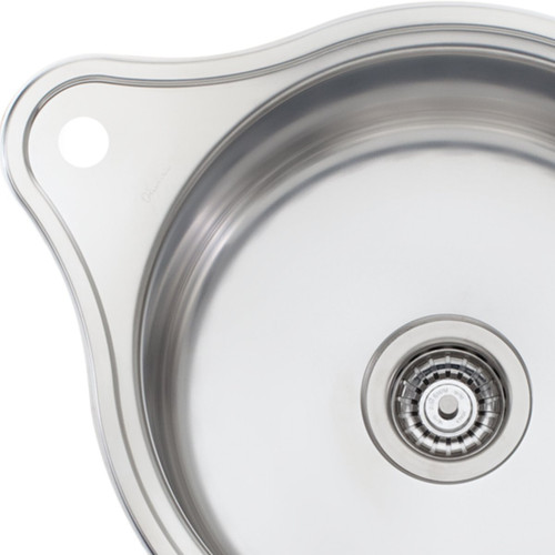 LR515 - Solitaire Round Bowl Sink  - Stainless Steel