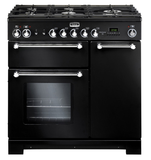 KCH90DFFBLCH - 90cm Freestanding Dual Fuel Oven/Stove -  Black KCH90DFFBLCH - 90cm Freestanding Dual Fuel Oven/Stove -  Black