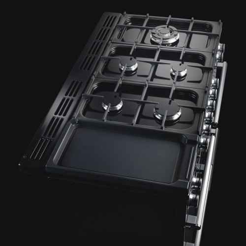 NEX110DFBLCH - 110cm Freestanding Dual Fuel Oven/Stove - Black