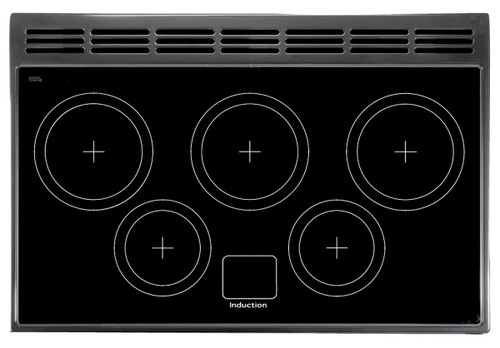 PROP90EI5GBCH - 90cm Freestanding Electric Oven/Stove - Black