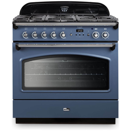 CLA90FXDFSBCH - Classic Fx 90cm Dual Fuel Freestanding Oven/Stove - Stone Blue CLA90FXDFSBCH - Classic Fx 90cm Dual Fuel Freestanding Oven/Stove - Stone Blue