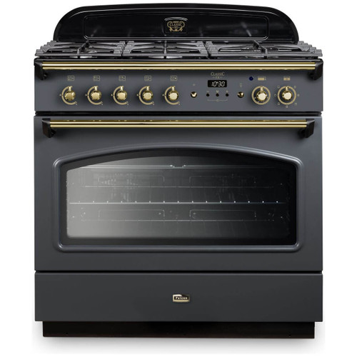 CLA90FXDFSLBR - Classic Fx 90cm Dual Fuel Freestanding Oven/Stove - Slate CLA90FXDFSLBR - Classic Fx 90cm Dual Fuel Freestanding Oven/Stove - Slate