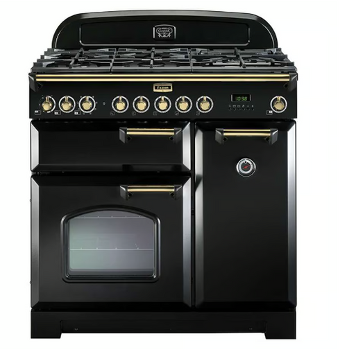 CDL90EIBLBR - Classic Deluxe 90cm Induction Range Cooker -Black