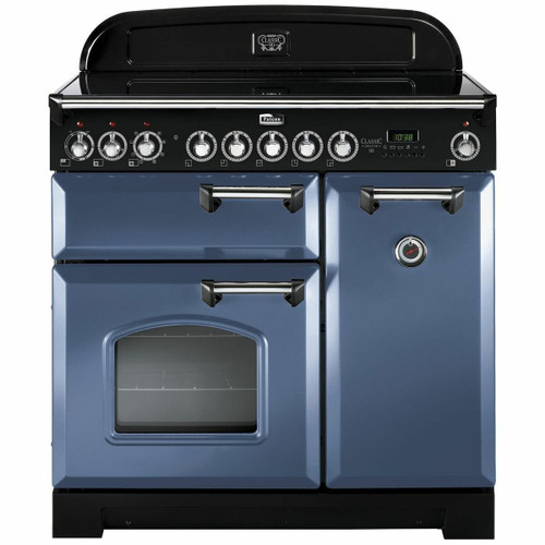 CDL90EISBCH - Classic Deluxe 90cm Freestanding Induction Oven/Stove - Blue