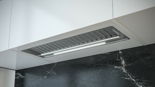 SL906DLTM850 - 85cm Onboard Undermount Twin Motor Rangehood - Stainless Steel