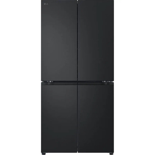 GFB505MBL - 530l Matte Black Quad Door Fridge  - Black GFB505MBL - 530l Matte Black Quad Door Fridge  - Black