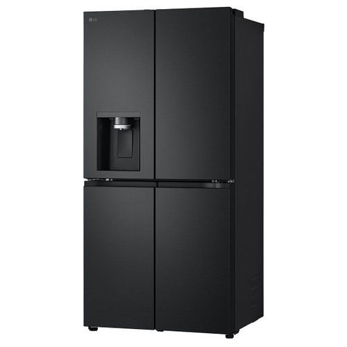 GFL500MBL - 508L French Door Fridge with Slim In-door Ice & Water Dispenser - Matte Black