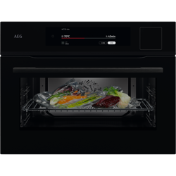 NKB9A82KB 45cm Compact Oven with Full Steam plus Sous Vide, Black