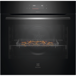 EVEP6616DF 60cm Pyrolytic Oven with AirFryPlus and Food Probe, Black