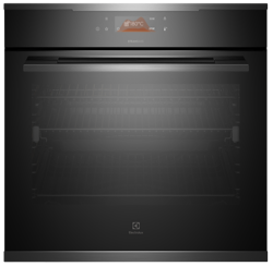 EVEP6615DF 60cm Pyrolytic Oven with SteamBake, Black