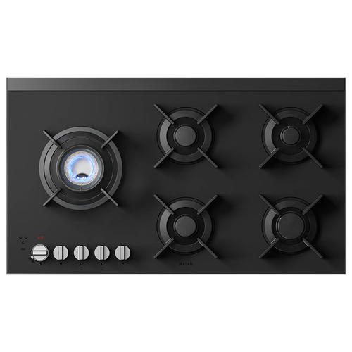 HG8954MGD1 90cm Natural Gas 5 Burner Cooktop with Fusion Volcano Burner