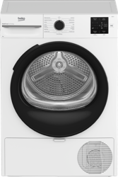 BDPB8010W 8kg Sensor Controlled Heat Pump Tumble Dryer