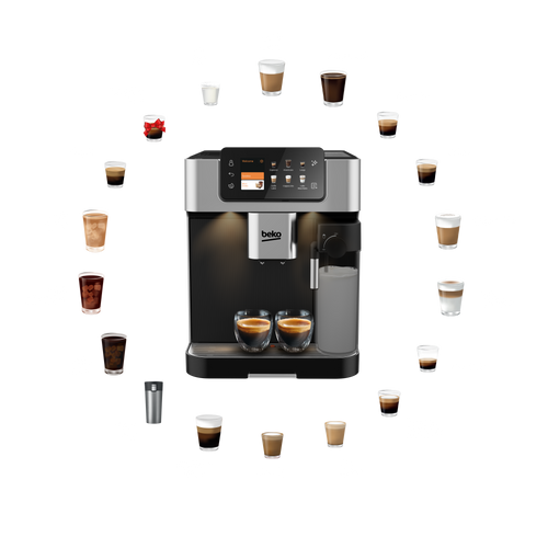 CEG7348X Fully Automatic Espresso Machine with Milk Cup