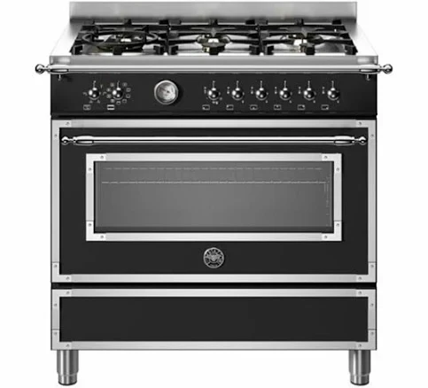 HER96L1ENET 90cm Dual Fuel Freestanding Cooker