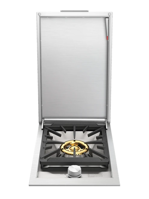 BSW318SB Built In Gas Side Burner with lid, Stainless Steel
