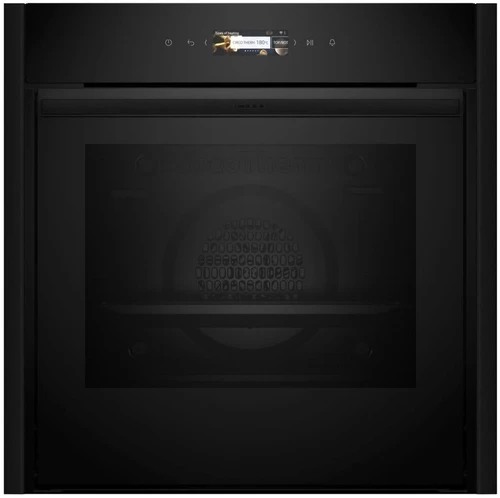 B59CR72D0A 60cm N70 Pyrolytic Oven Aluminium Brushed Black Anodized