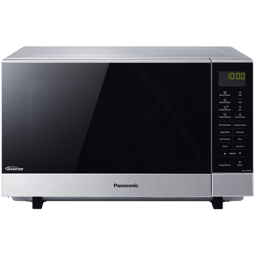 NNSF574SQPQ 27L Flatbed Microwave Oven Stainless Steel Spartan