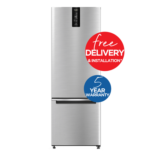 WB3560EUXX 313L BottomMount FridgeFreezer Stainless Steel