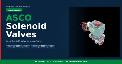 ASCO Solenoid Valve Selection Guide: Spec the Right Valve in 5 Questions