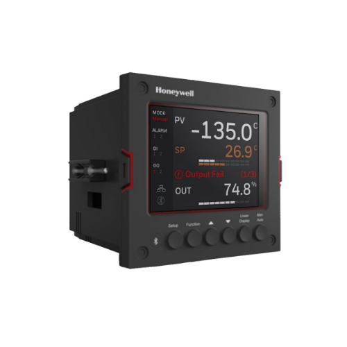 Honeywell DC2800-E0-0L0-200-200-00-0 UDC2800 1/4 DIN FM-approved limit controller with universal inputs, Bluetooth configuration, and rugged NEMA 4X/IP66 case. Honeywell DC2800-E0-0L0-200-200-00-0 UDC2800 1/4 DIN FM-approved limit controller with universal inputs, Bluetooth configuration, and rugged NEMA 4X/IP66 case.
