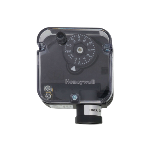 Honeywell C6097A3012 Pressure Switch, Manual Reset, 1" to 20" W.C., 1/4" NPT, Break on Pressure Fall
