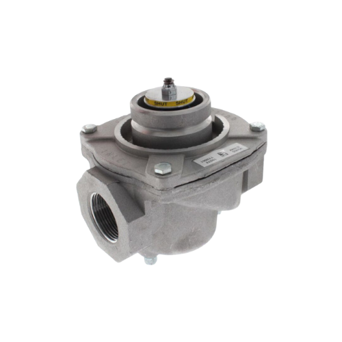 Honeywell V5055C1059 Industrial Gas Safety Shutâ€‘off Valve, 1Â½â€³ NPT, Doubleâ€‘Seal, Normally Closed