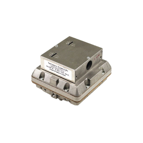 Antunes 804111701 â€“ HLGP-A Manual Reset Gas Pressure Switch, High: 2â€“16" W.C. / Low: 1â€“6" W.C., Dual SPDT, 3/8" & 1/8" NPT Connections