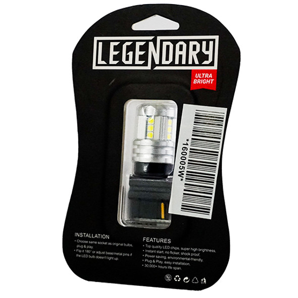 Legendary 15 Diode White 3156 LED Bulb