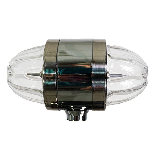 Legendary Chrome Double Face Turn Light- Amber- Red LED/ Clear Lens Legendary Chrome Double Face Turn Light- Amber- Red LED/ Clear Lens