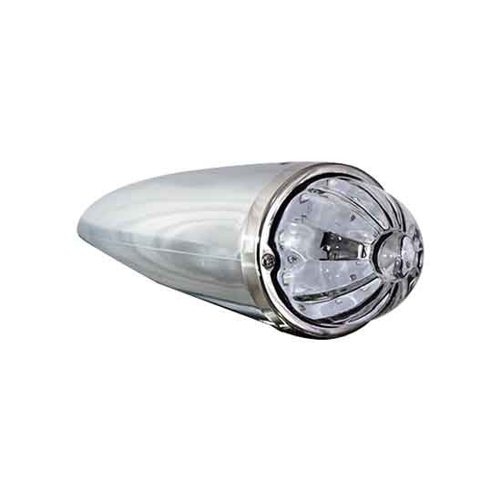 Legendary Extreme Chrome ABS Amber- Purple/ Clear Glass Watermelon Cab Light
