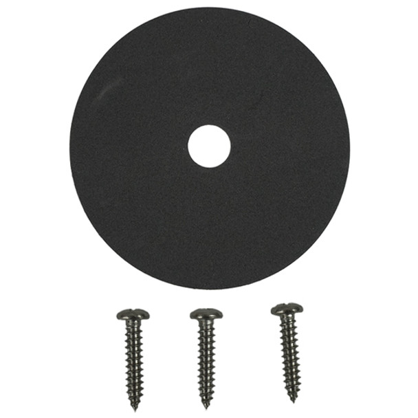 Legendary 3-1/2 Glass Watermelon Amber-Red-Clear 4 Wire Dual Tone Chrome Flat Bezel LED Light - 5 Pack