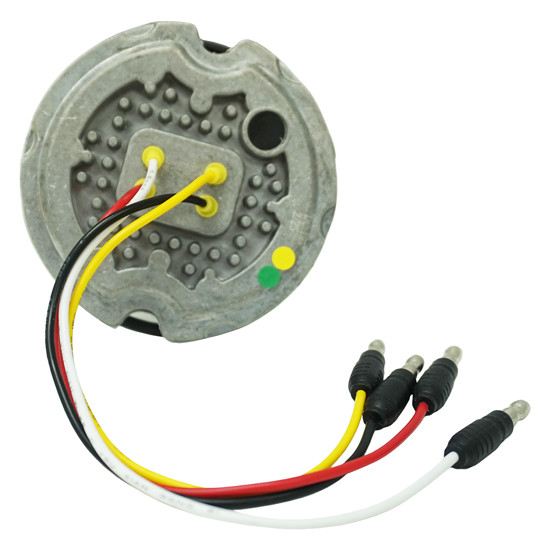 Legendary Extreme Large Glass Watermelon Red To Blue - Clear 4 Wire Dual Function W/ Stainless Bezel LED Light - Each