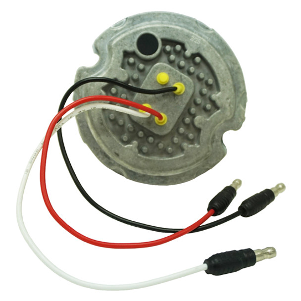 Legendary Extreme Large Glass Watermelon Amber - Clear 3 Wire Dual Function W/ Stainless Bezel LED Light - Each