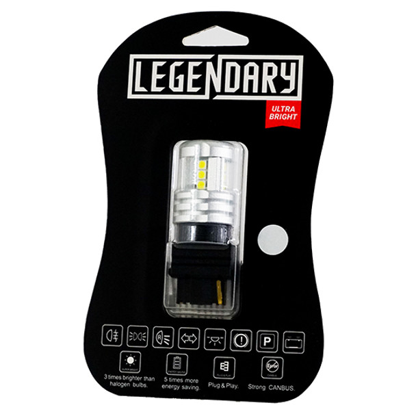 Legendary 15 Diode White 3156 LED Bulb