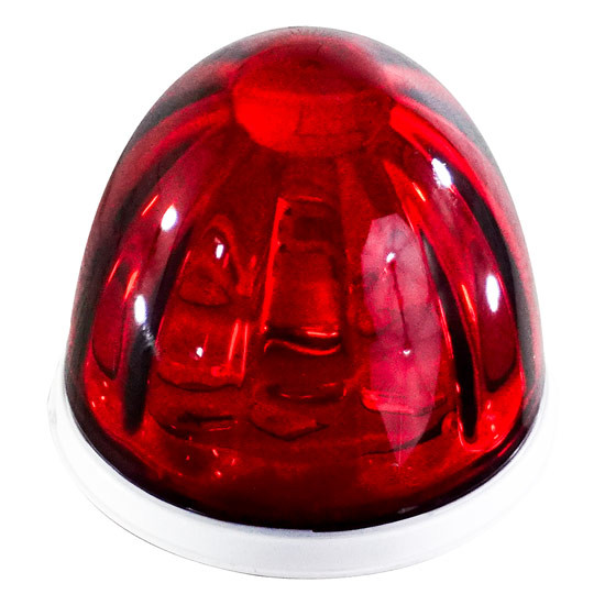 Legendary Extreme 2 Inch Glass Watermelon Red- Red W/ 3 Wire LED Light