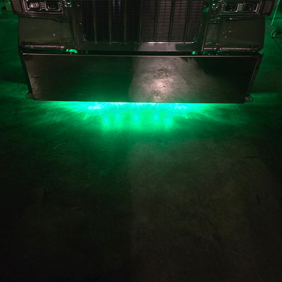 Legendary Under Bumper Light Bracket W/ 5 Watermelon Light Holes