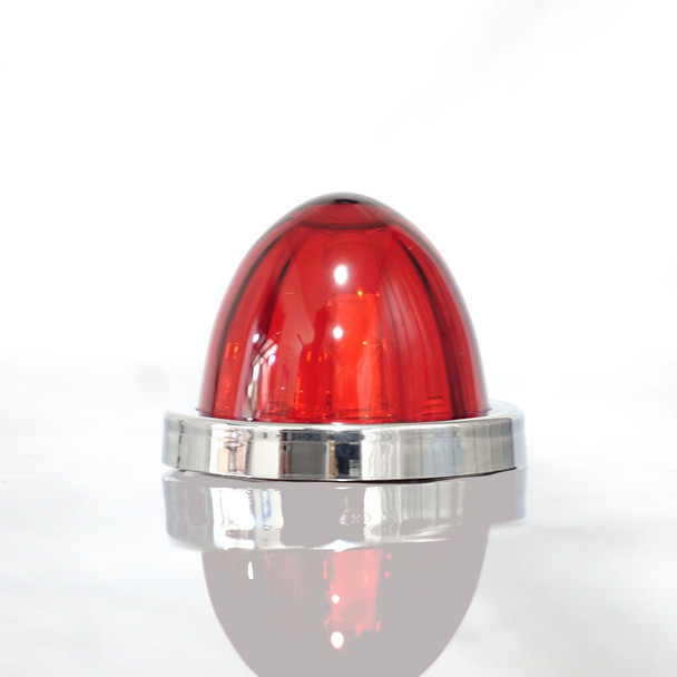 Legendary Extreme 2 Inch Glass Watermelon LED Light- Red/ Red