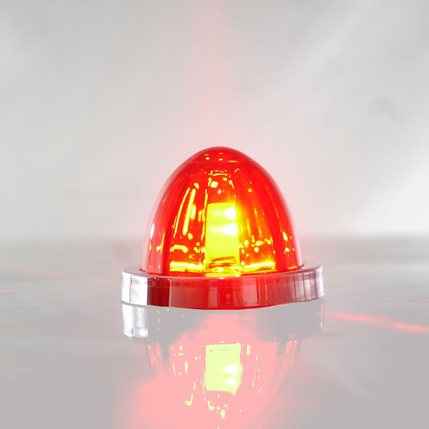 Legendary Extreme 2 Inch Glass Watermelon LED Light- Red/ Red