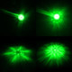 Legendary 1-1/2 Glass Watermelon Clear-Green 2 Wire Single Function Chrome Bezel, Stud Mount LED Light - Each