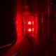 Legendary 1-1/2 Glass Watermelon Red-Red 3 Wire Dual Function Chrome Bezel, Stud Mount LED Light - Each