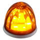 Legendary Extreme 2 Inch Glass Watermelon Dark Amber- Amber W/ 3 Wire LED Light