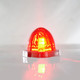 Legendary Extreme 2 Inch Glass Watermelon LED Light- Red/ Red