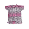 Short Sleeve Rashie Pink Cheetah